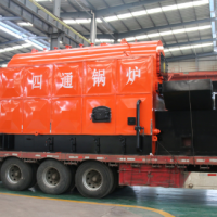 YGL-1200MA立式燃煤導(dǎo)熱油爐用于工業(yè)生產(chǎn) 四通鍋爐